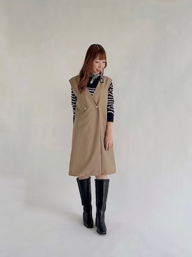 「Te chichi TERRASSE（テチチテラス）のアイテム（財布/小物）」を使った、sakiさん（レディース・163cm）の秋コーディネート