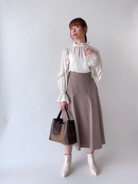 sakiさん（レディース・163cm）の秋コーディネート