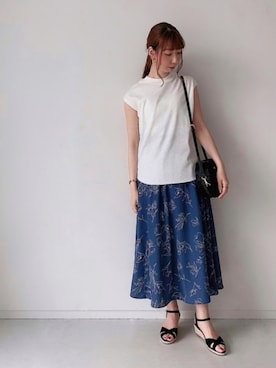 sakiさん（レディース・163cm）の夏コーディネート