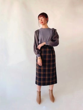 sakiさん（レディース・163cm）の秋コーディネート