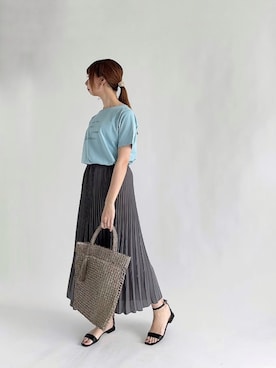 sakiさん（レディース・163cm）の夏コーディネート