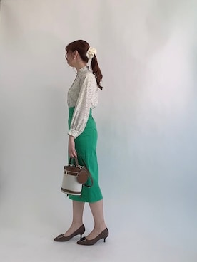 sakiさん（レディース・163cm）の春コーディネート