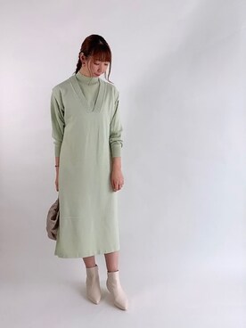 sakiさん（レディース・163cm）の冬コーディネート