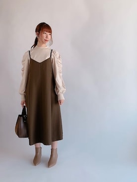 sakiさん（レディース・163cm）の冬コーディネート