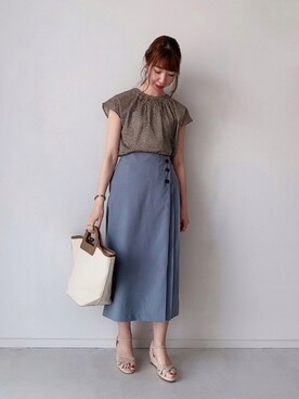 sakiさん（レディース・163cm）の夏コーディネート
