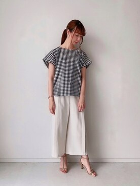 sakiさん（レディース・163cm）の夏コーディネート