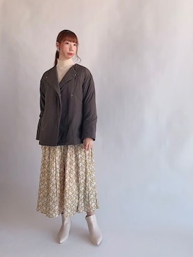 sakiさん（レディース・163cm）の冬コーディネート