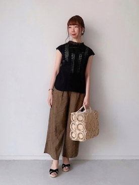 sakiさん（レディース・163cm）の夏コーディネート