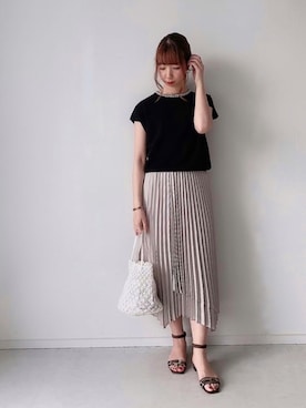 sakiさん（レディース・163cm）の夏コーディネート