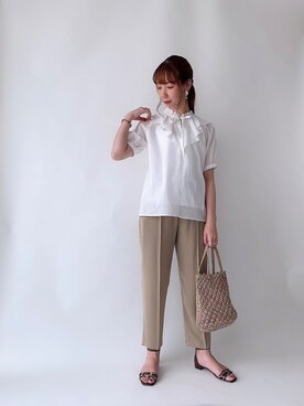 sakiさん（レディース・163cm）の夏コーディネート