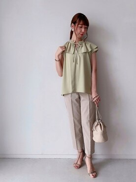 sakiさん（レディース・163cm）の夏コーディネート