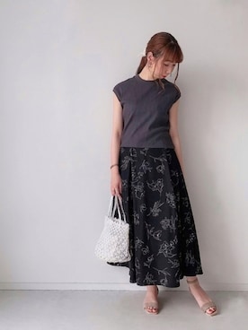 sakiさん（レディース・163cm）の夏コーディネート