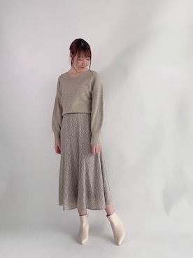 sakiさん（レディース・163cm）の春コーディネート