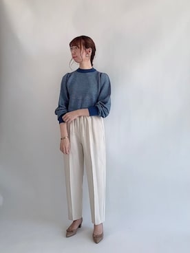 「配色」｜「アイテム（その他）」を使った、sakiさん（レディース・163cm）の冬コーディネート