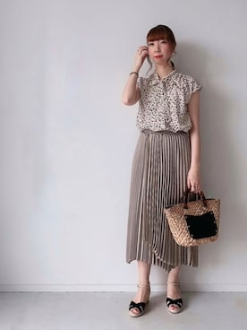 sakiさん（レディース・163cm）の夏コーディネート