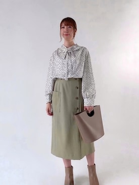 sakiさん（レディース・163cm）の秋コーディネート