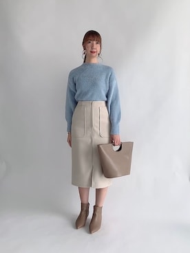 sakiさん（レディース・163cm）の春コーディネート