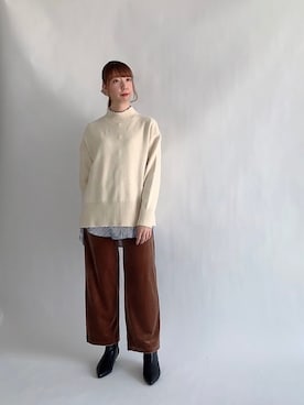 sakiさん（レディース・163cm）の冬コーディネート