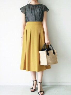 sakiさん（レディース・163cm）の夏コーディネート