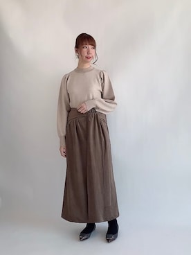 sakiさん（レディース・163cm）の冬コーディネート