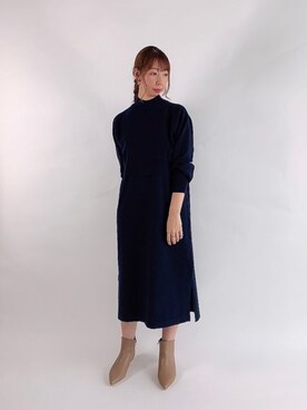 sakiさん（レディース・163cm）の冬コーディネート