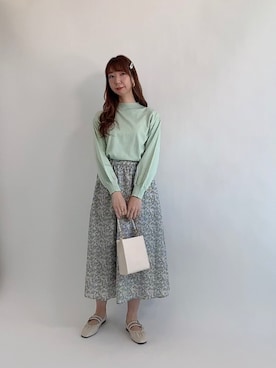 sakiさん（レディース・163cm）の春コーディネート