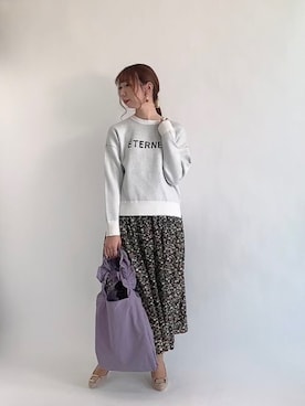 sakiさん（レディース・163cm）の春コーディネート