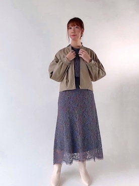 sakiさん(レディース・163cm)の秋コーディネート