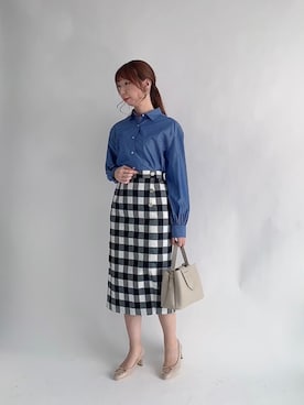 sakiさん（レディース・163cm）の春コーディネート