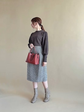 sakiさん（レディース・163cm）の秋コーディネート