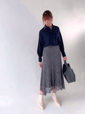 sakiさん(レディース・163cm)の秋コーディネート