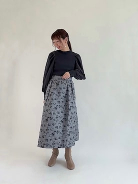 sakiさん（レディース・163cm）の秋コーディネート