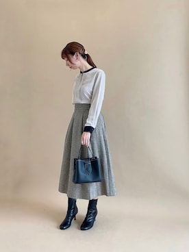 sakiさん（レディース・163cm）の秋コーディネート