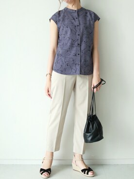 sakiさん（レディース・163cm）の夏コーディネート