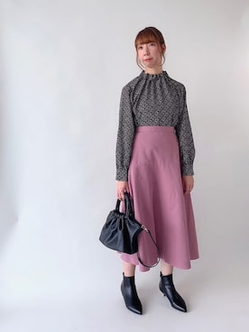 sakiさん（レディース・163cm）の秋コーディネート