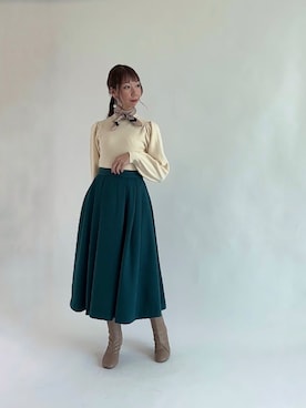 「Te chichi（テチチ）のアイテム（財布/小物）」を使った、sakiさん（レディース・163cm）の冬コーディネート