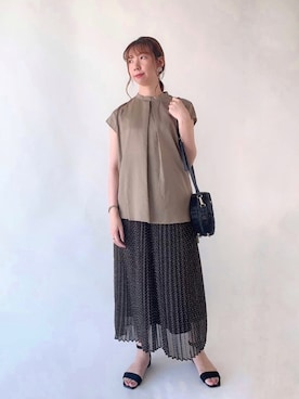 sakiさん（レディース・163cm）の夏コーディネート