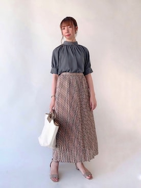 sakiさん（レディース・163cm）の夏コーディネート