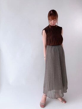 sakiさん（レディース・163cm）の秋コーディネート