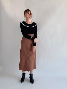 sakiさん（レディース・163cm）の秋コーディネート