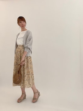 sakiさん（レディース・163cm）の夏コーディネート