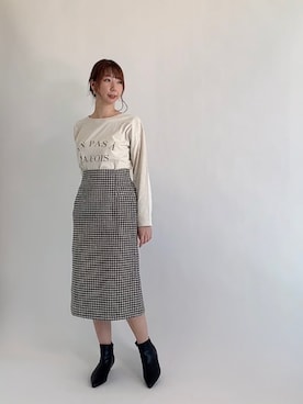 sakiさん（レディース・163cm）の春コーディネート