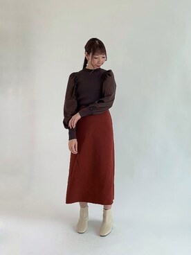sakiさん（レディース・163cm）の秋コーディネート