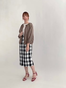 sakiさん（レディース・163cm）の夏コーディネート