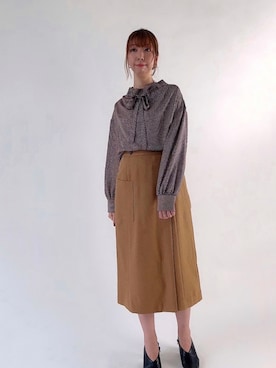 sakiさん（レディース・163cm）の秋コーディネート