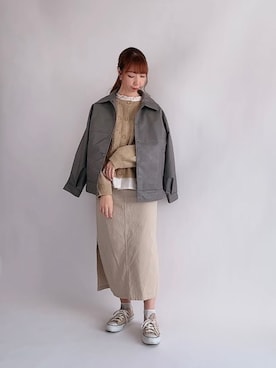 sakiさん（レディース・163cm）の春コーディネート