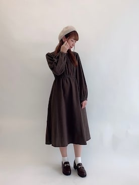 sakiさん（レディース・163cm）の冬コーディネート