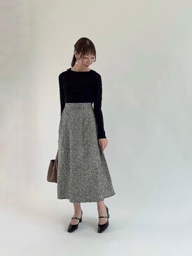 「リバーシブル」｜「アイテム（パンプス）」を使った、sakiさん（レディース・163cm）の秋コーディネート