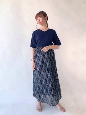 sakiさん(レディース・163cm)の夏コーディネート