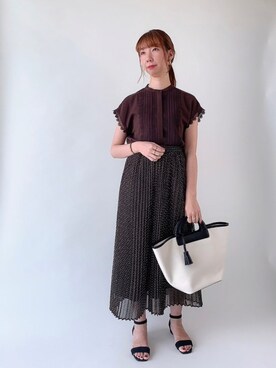 sakiさん（レディース・163cm）の秋コーディネート